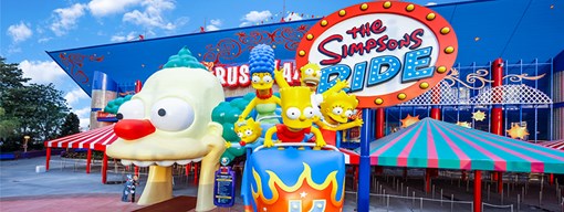 The Simpsons Ride™ @ Universal Studios Orlando - Themeparkplanner