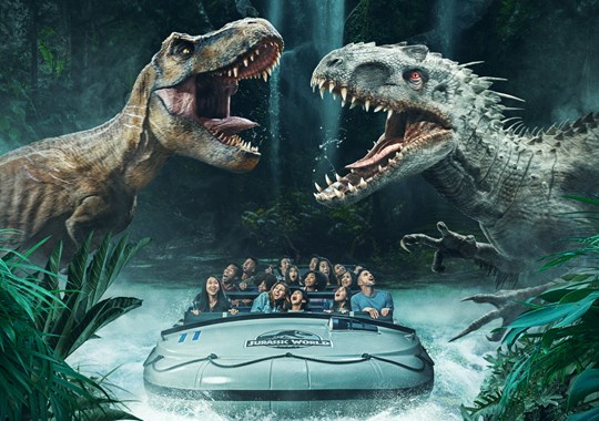 Jurassic World — The Ride @ Universal Studios Hollywood - Themeparkplanner